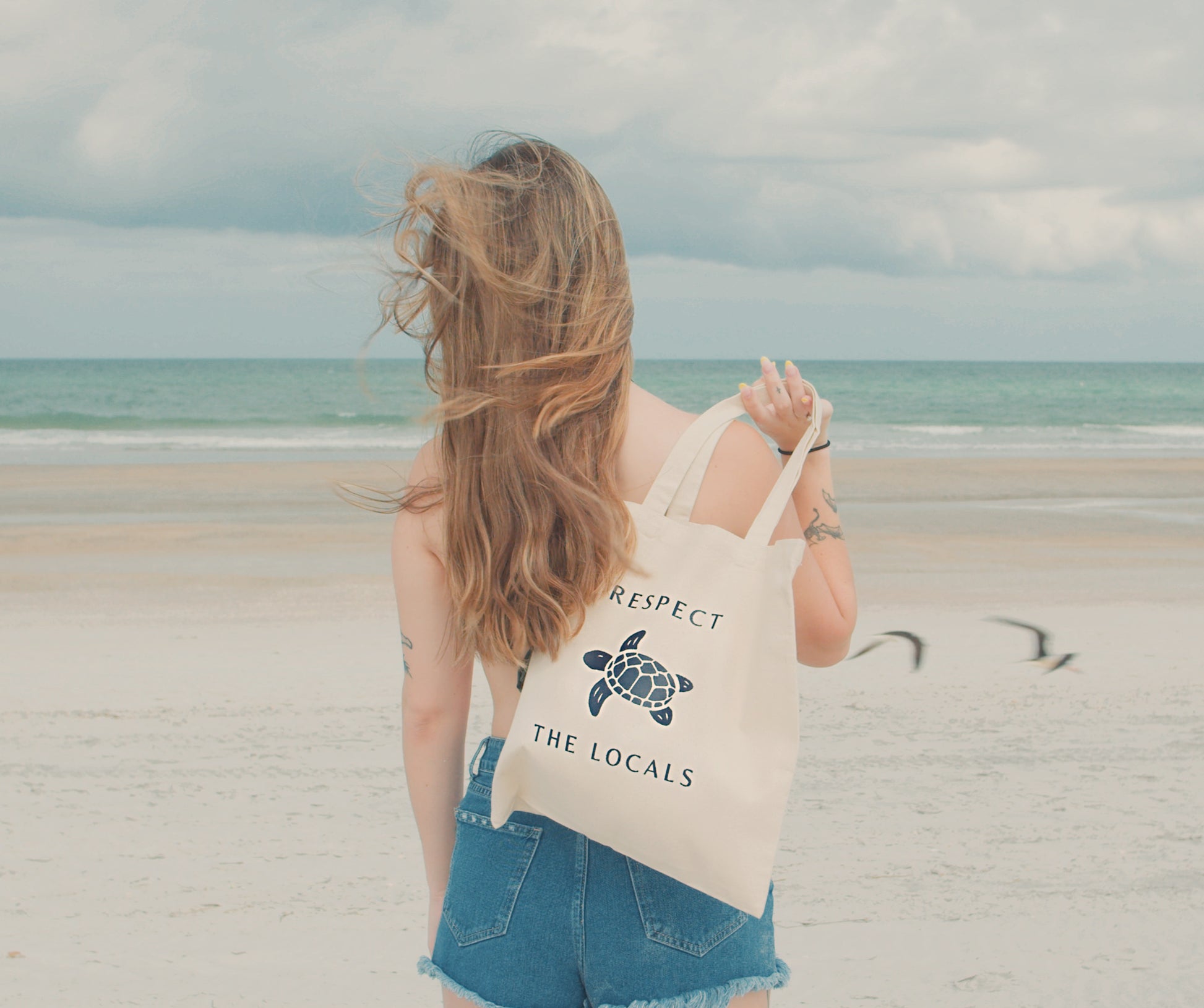 Respect The Locals Reusable Tote - Jatem International