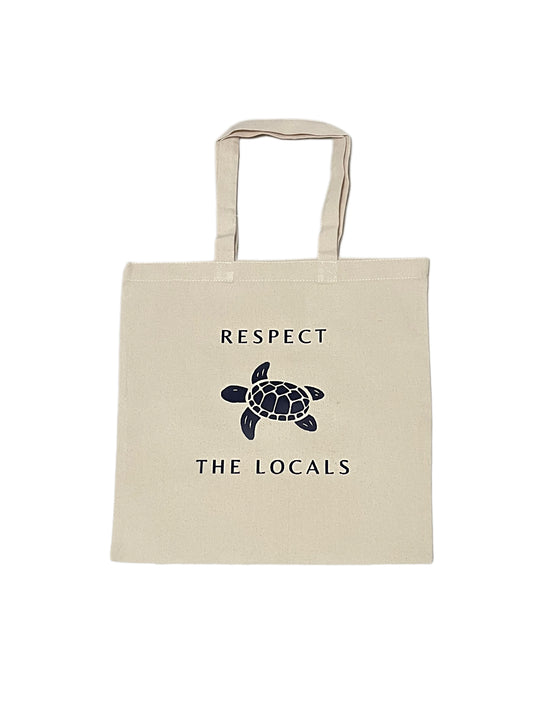 Respect The Locals Reusable Tote - Jatem International